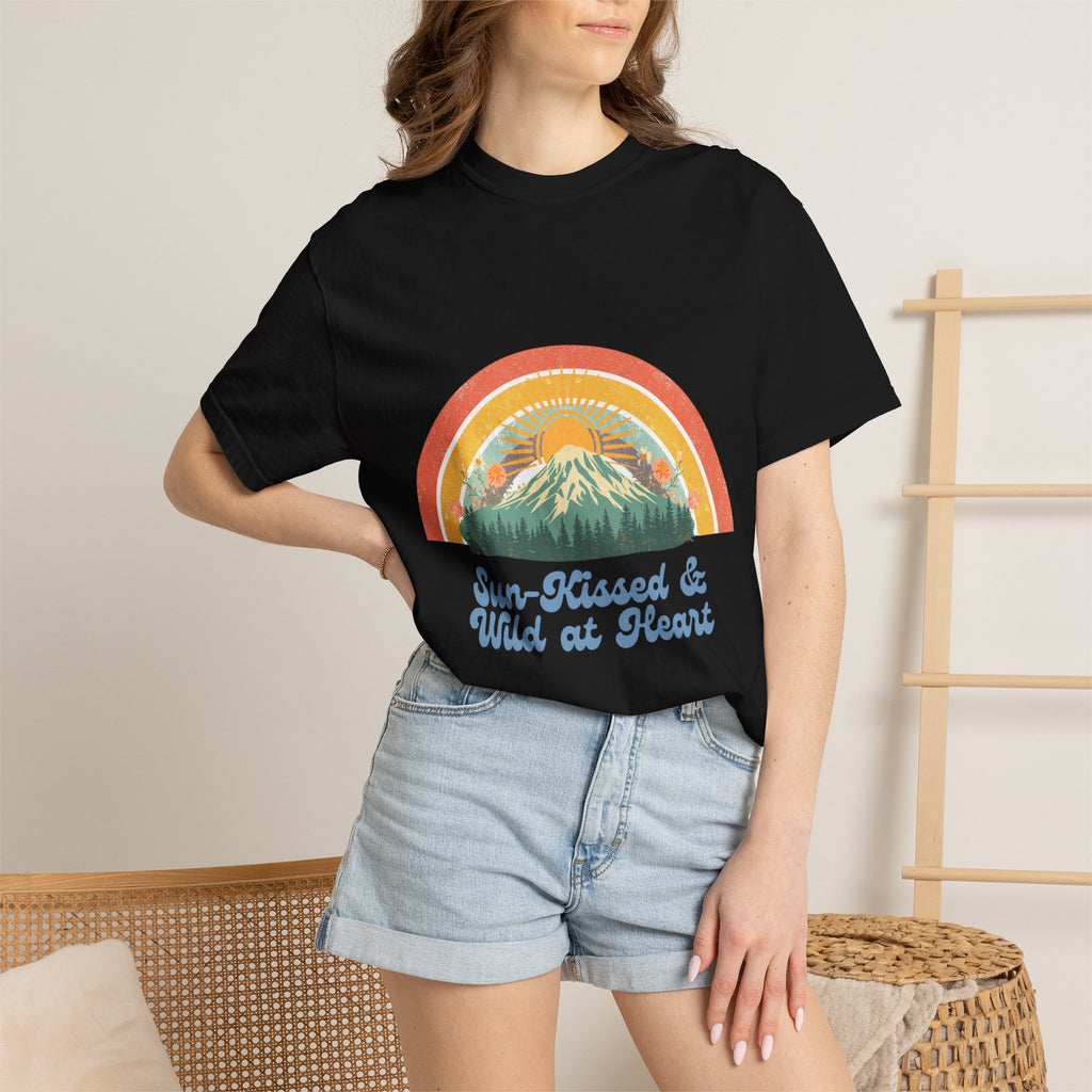Sun-Kissed & Wild at Heart Vintage Nature T-Shirt