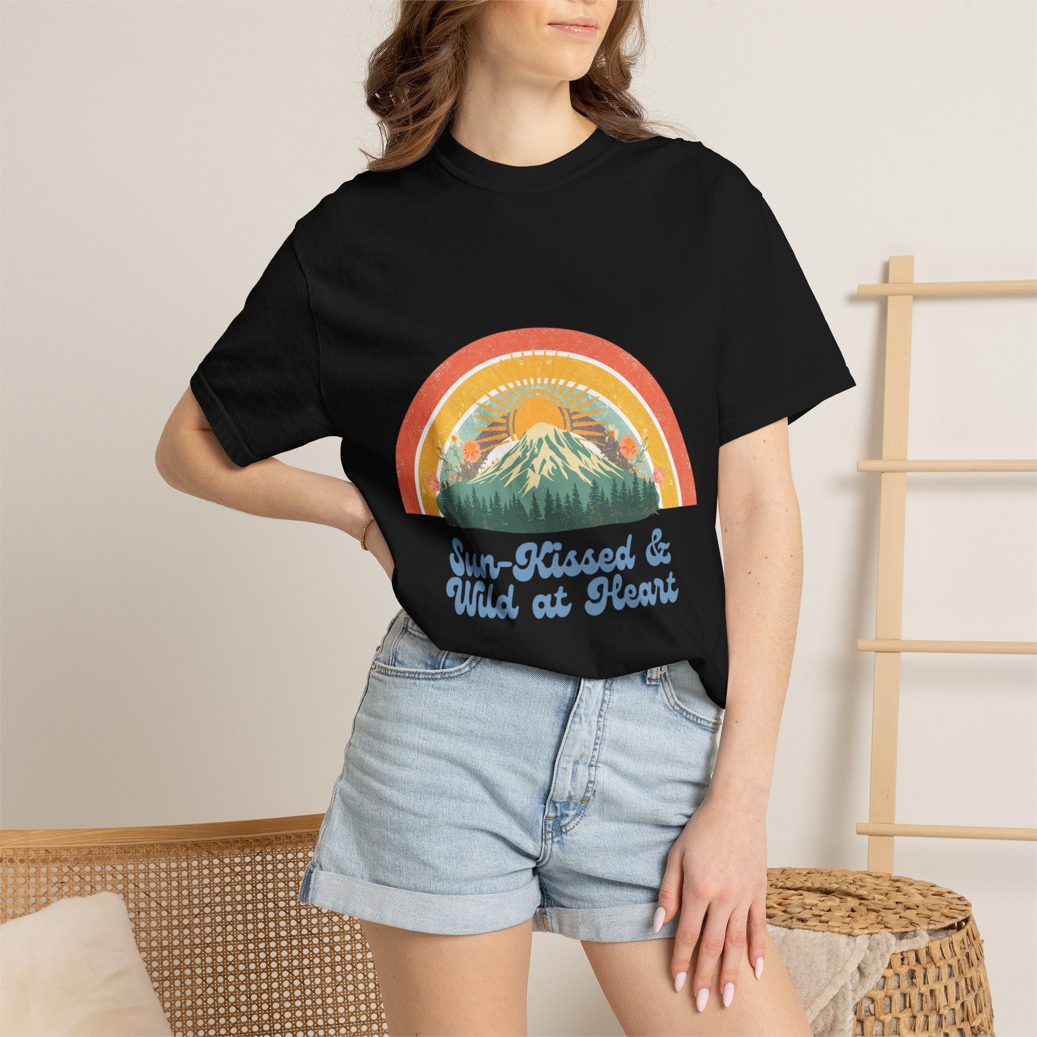 Sun-Kissed & Wild at Heart Vintage Nature T-Shirt