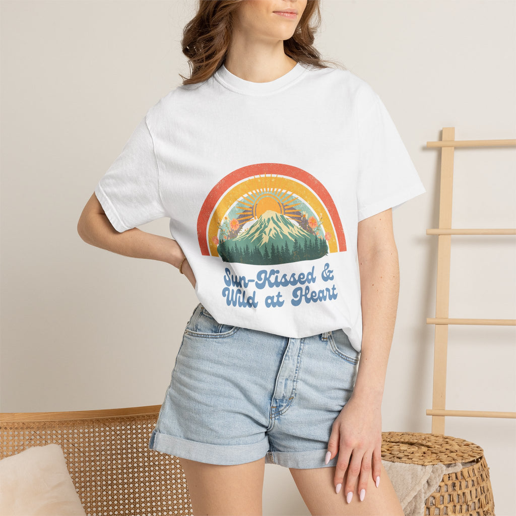 Sun-Kissed & Wild at Heart Vintage Nature T-Shirt