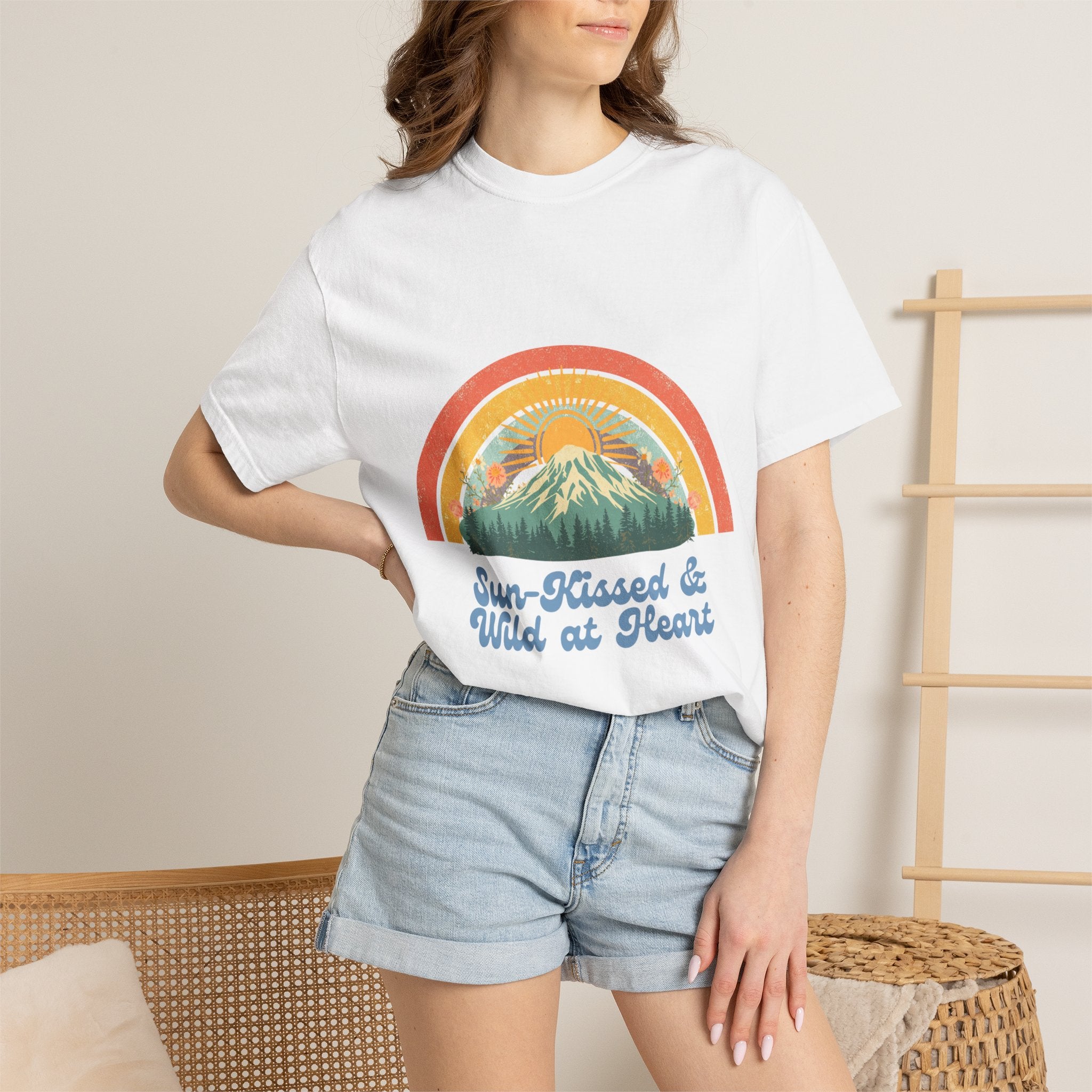 Sun-Kissed & Wild at Heart Vintage Nature T-Shirt