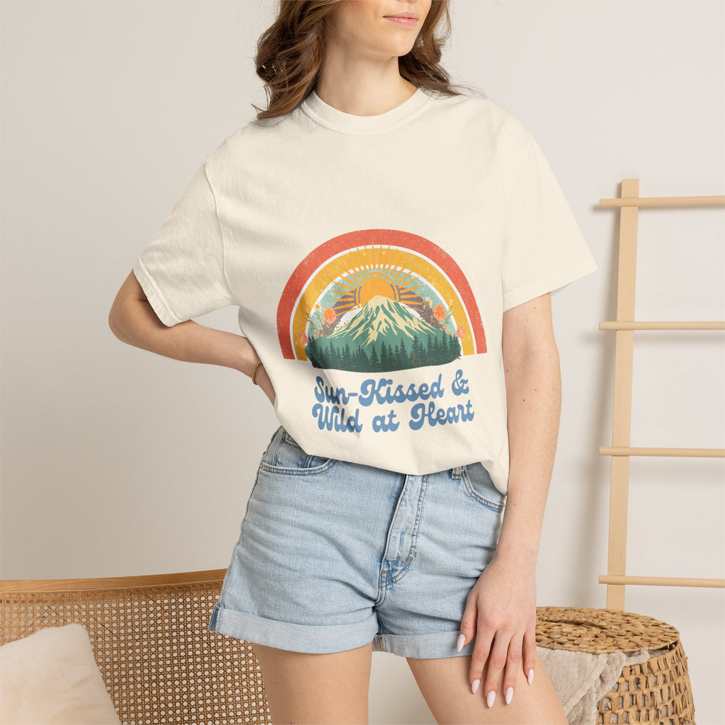 Sun-Kissed & Wild at Heart Vintage Nature T-Shirt