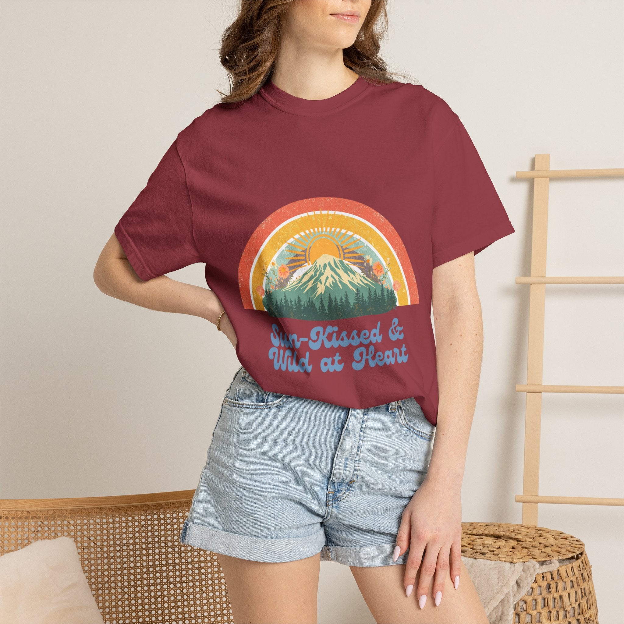 Sun-Kissed & Wild at Heart Vintage Nature T-Shirt