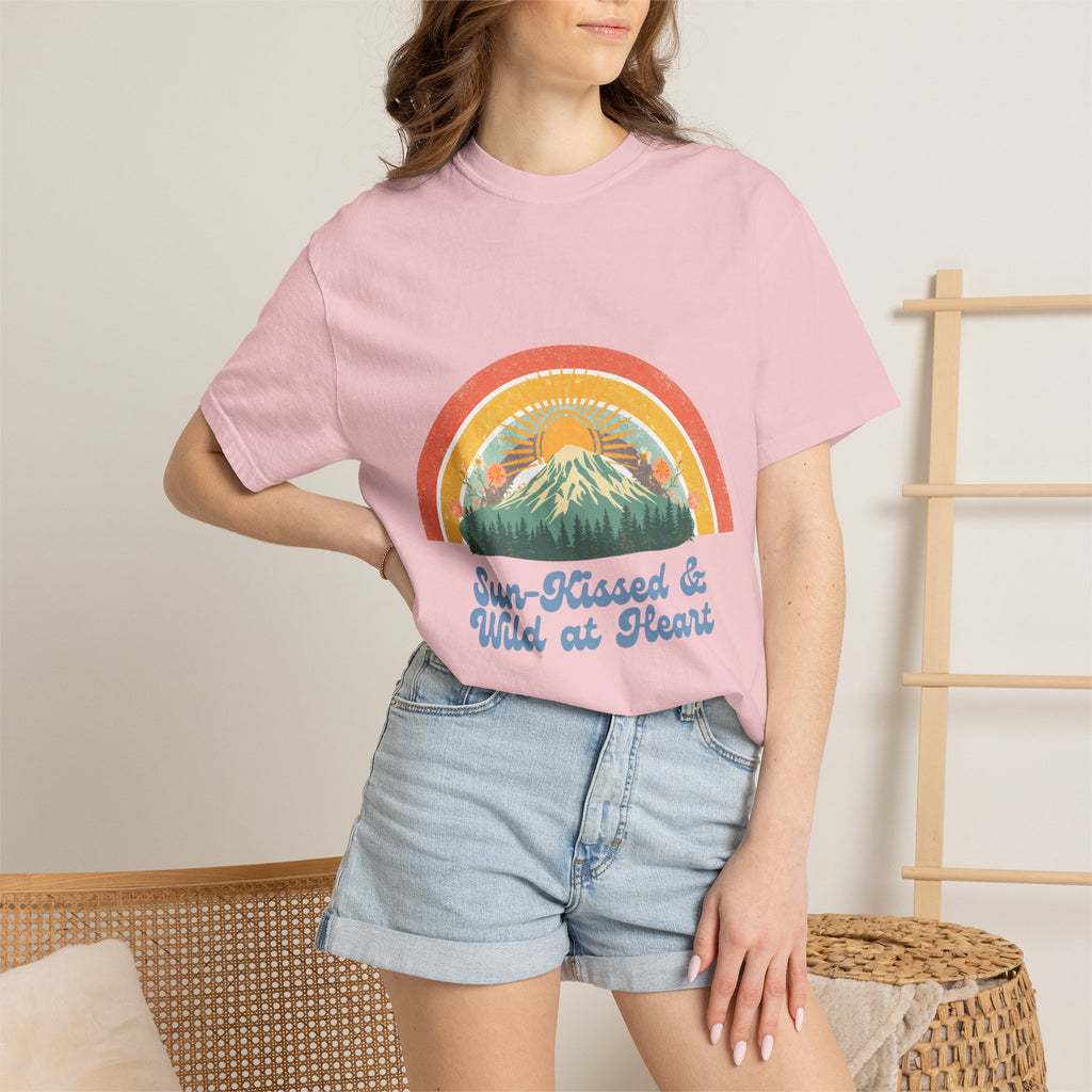 Sun-Kissed & Wild at Heart Vintage Nature T-Shirt